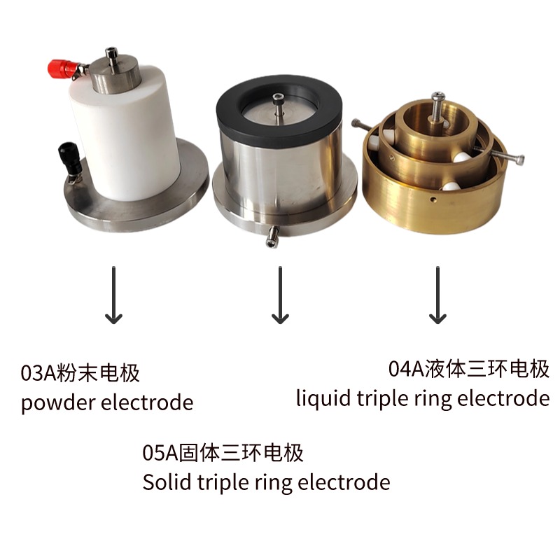 絕緣材料表面和體積電阻率固體/液體/粉末三環(huán)電極屏蔽箱